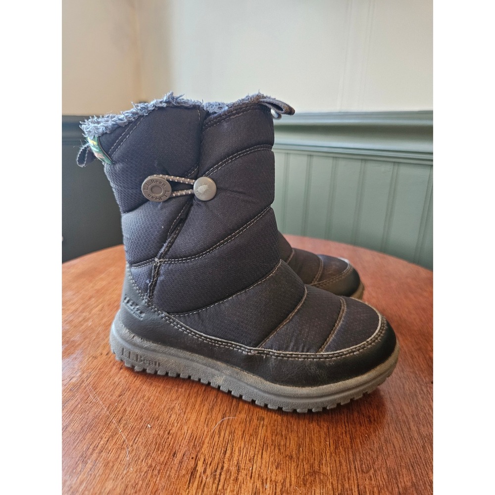 LL Bean Kids Ultralight Primaloft Waterproof Winter Boots‎ Size 11 505698